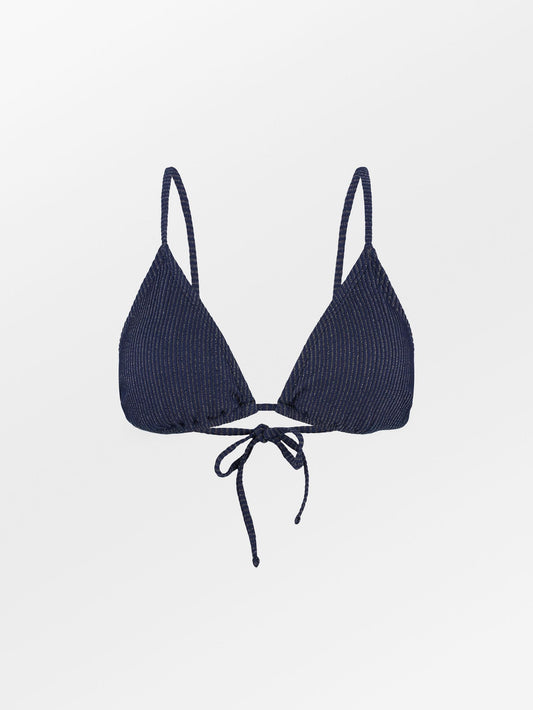 Becksöndergaard, Lyx Bella Bikini Top - Naval Academy Blue, archive, archive, swimwear, swimwear, noos, swimwear, swimwear, black week, black week, noos