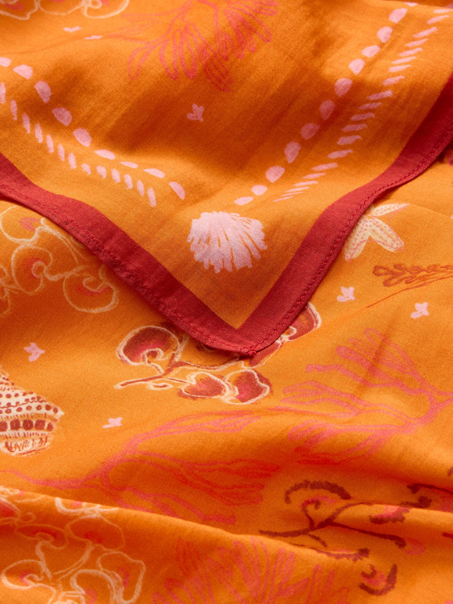 Becksöndergaard, Seastoria Sico Scarf - Orange Peel , scarves, scarves, scarves, scarves