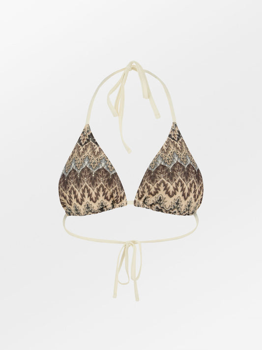 Becksöndergaard, Amber Bel Bikini Top - Mocha Brown, swimwear, sale, sale, swimwear, noos, swimwear, swimwear, black week, black week, noos