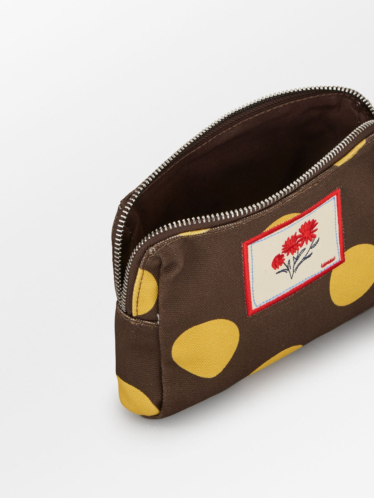 Maxi Polka Canvas Pouch Bag OneSize BeckSöndergaard