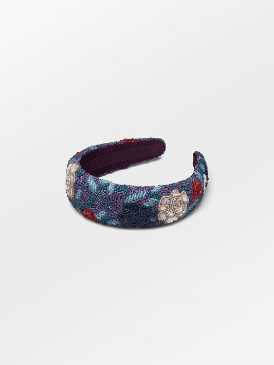 Becksöndergaard, Wintery Wide Beaded Hairbrace - Plum Perfect, archive, archive, archive