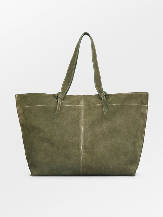 Becksöndergaard, Suede Veg Aubrey Bag - Army, bags, bags, bags