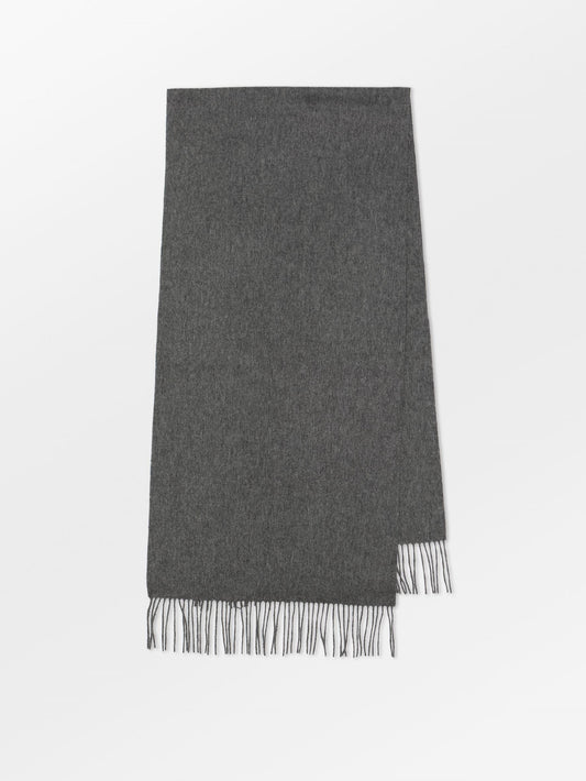 Crystal Edition Wool Scarf - Dark Grey OneSize   BeckSöndergaard