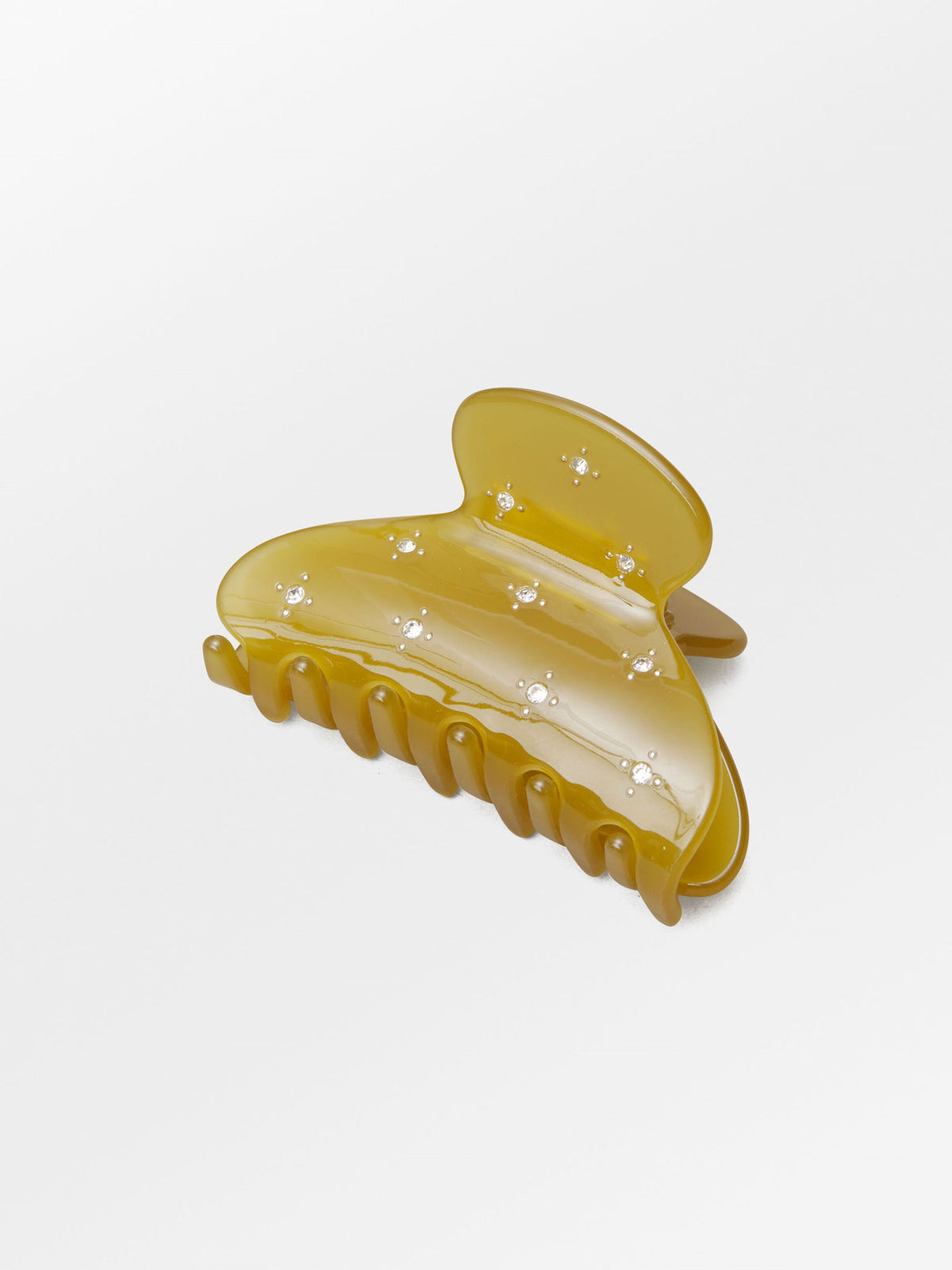 Becksöndergaard, Sprinkla Hair Claw - Yellow Olive, accessories, accessories, accessories