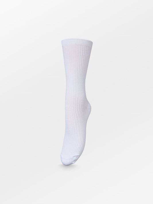 Telma Solid Sock - White Socks   BeckSöndergaard