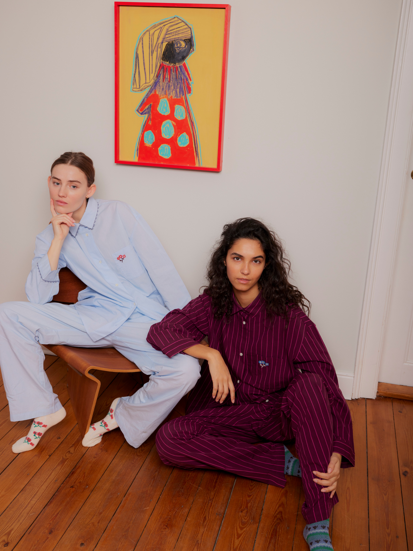 Scallop Flotile Pyjamas Shirt Clothing BeckSöndergaard