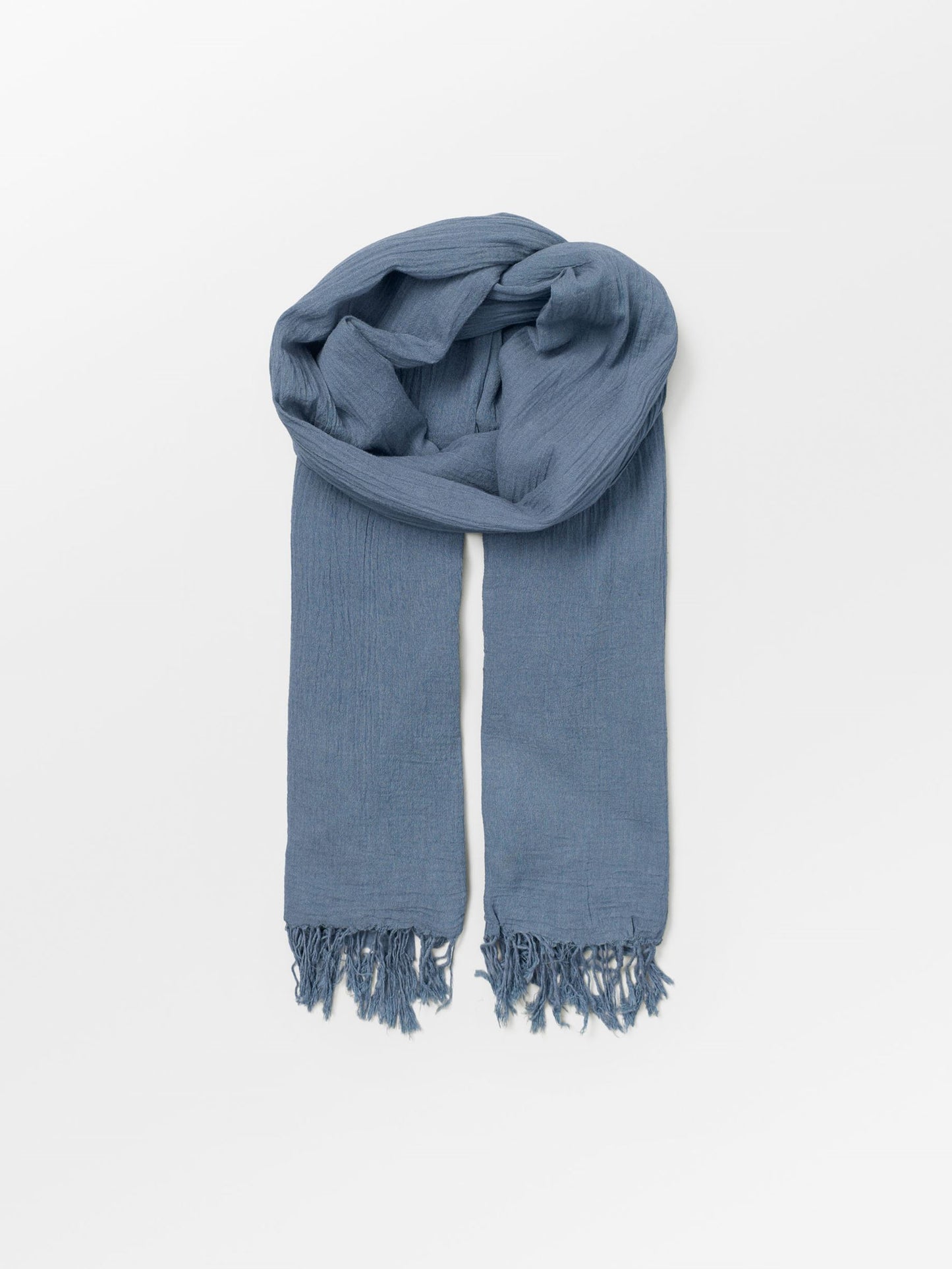 Solid Ilona Scarf - Light Blue OneSize BeckSöndergaard