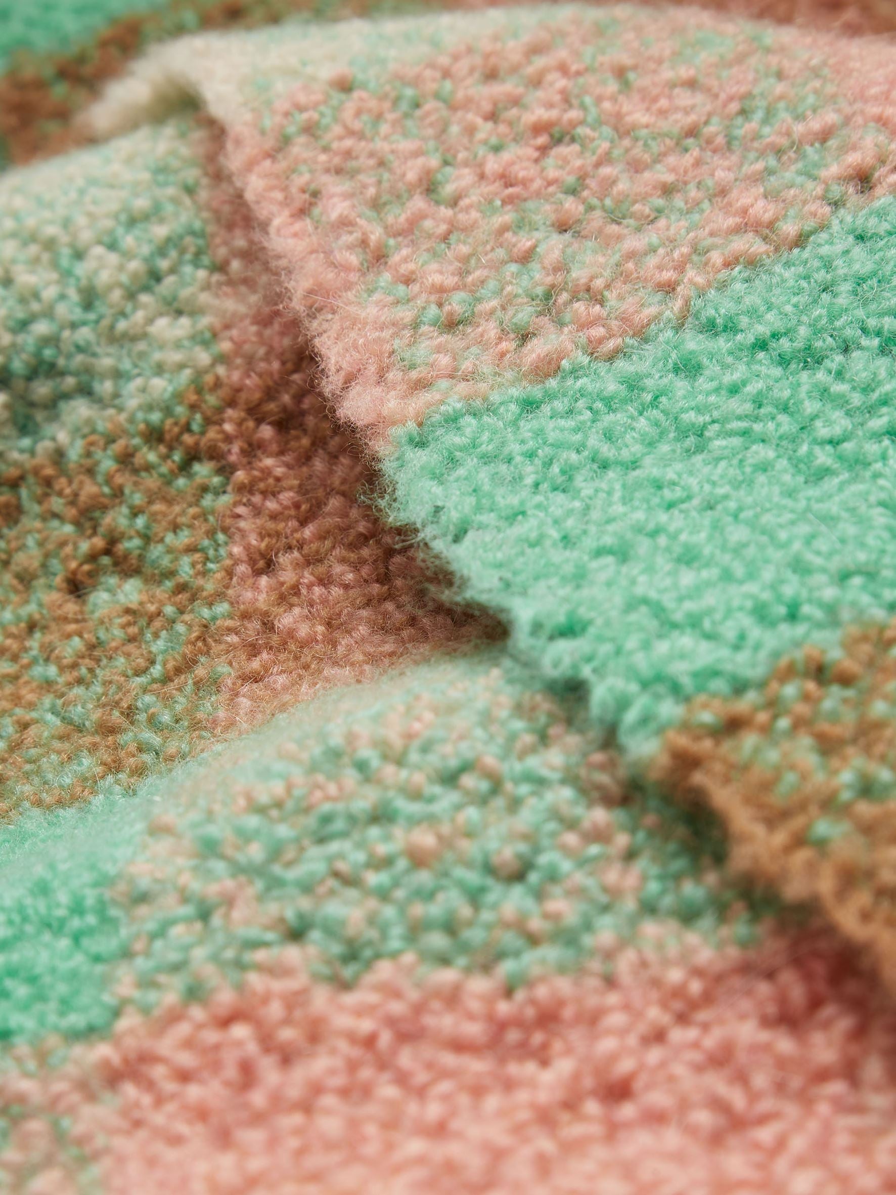 Check Teddy Scarf OneSize BeckSöndergaard