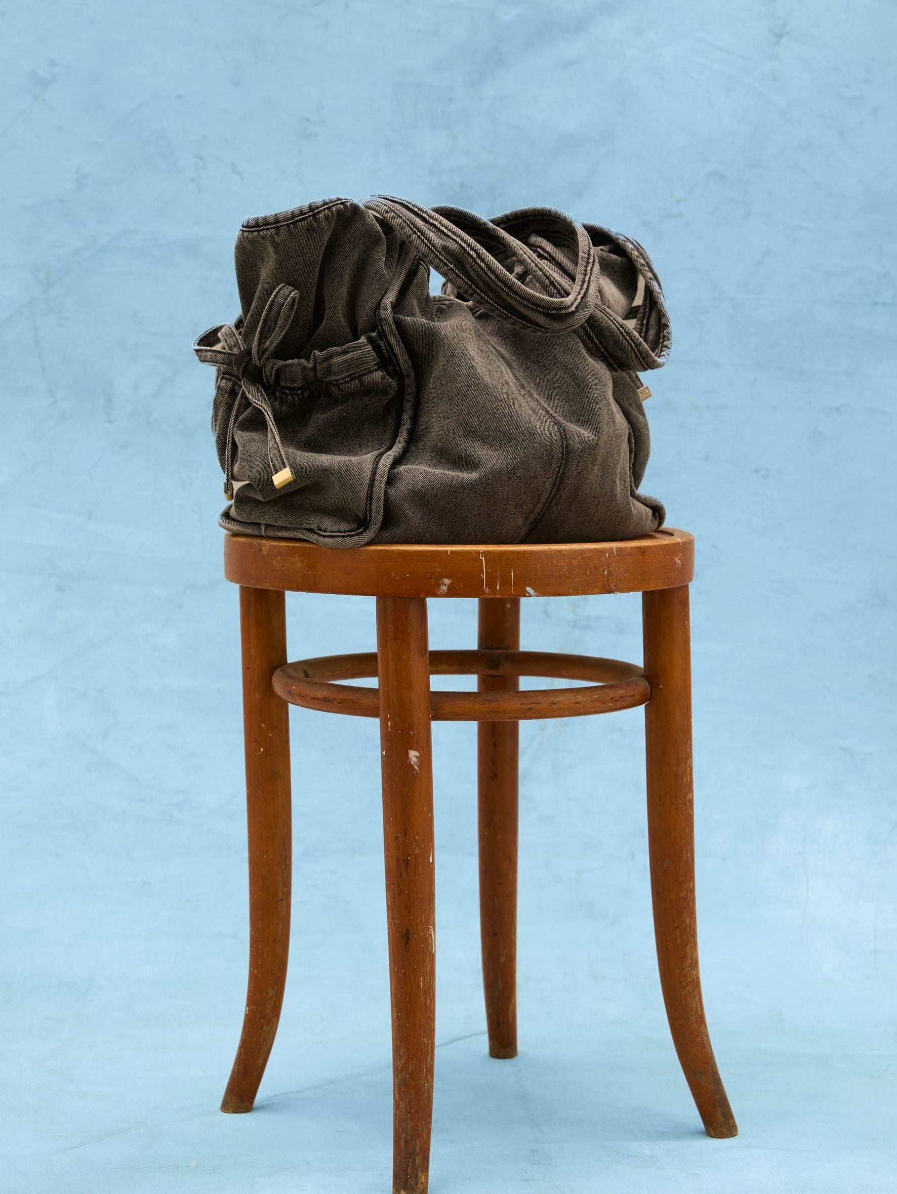 Washed Denima Laurel Bag OneSize BeckSöndergaard