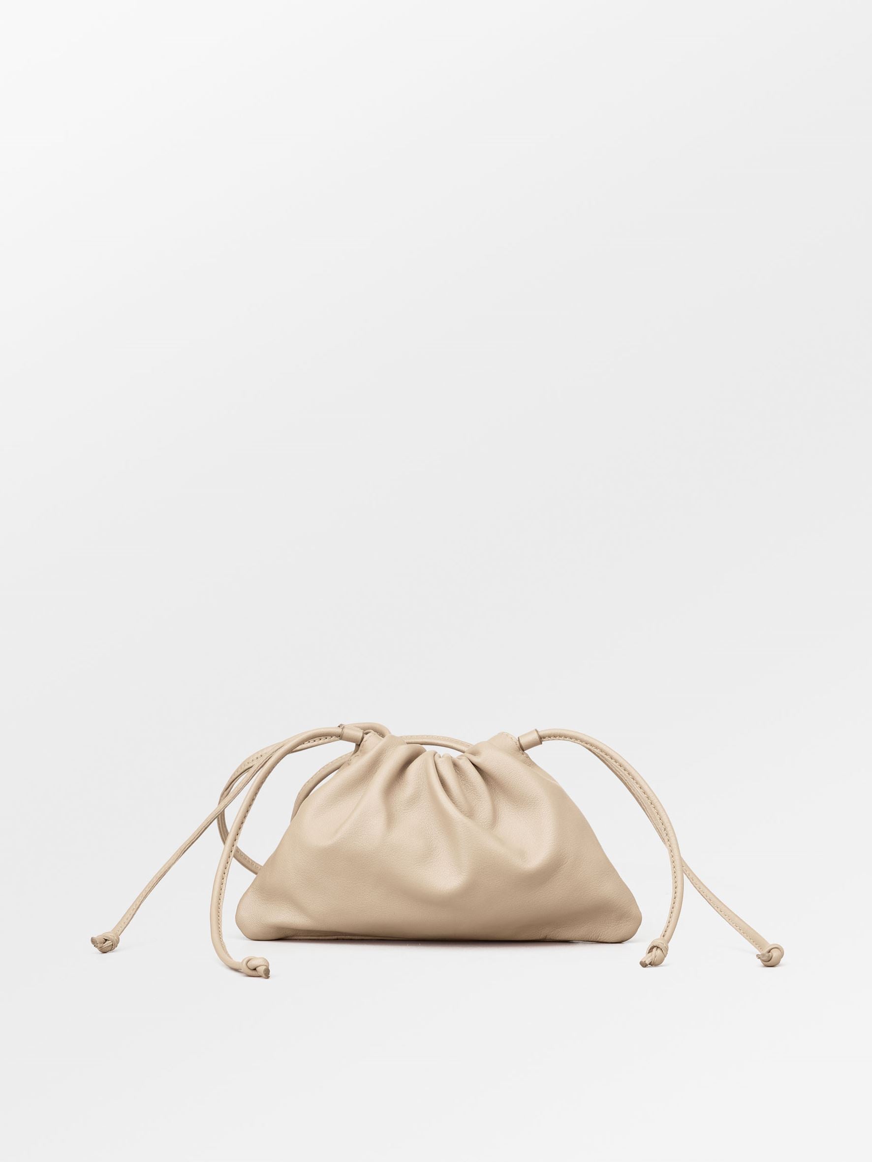 Lamb Adalyn Leather Bag - Beige OneSize BeckSöndergaard