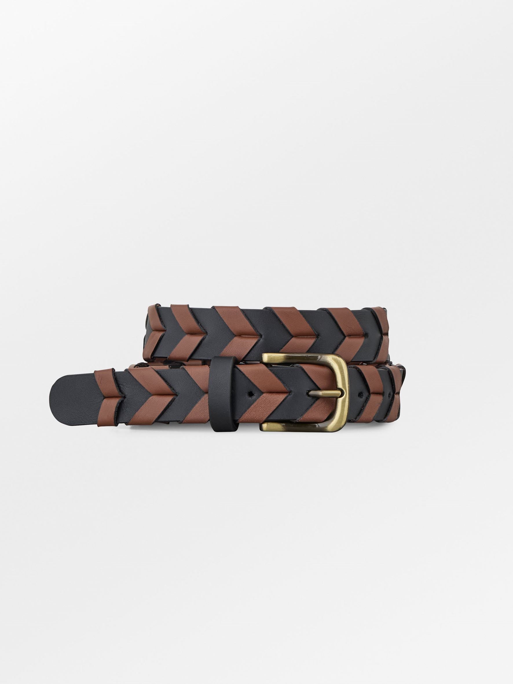 Braided Lena Leather Belt Clothing BeckSöndergaard