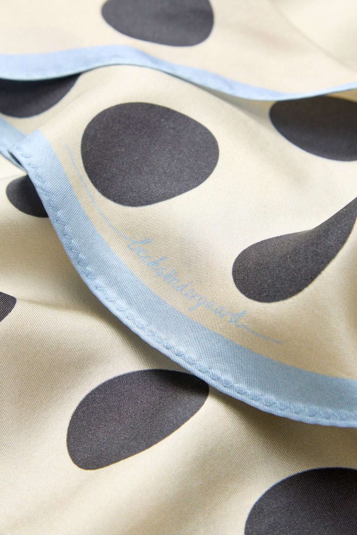 Becksöndergaard, Maxi Polka Triangle Sia Scarf - Birch White, scarves, scarves, scarves, scarves