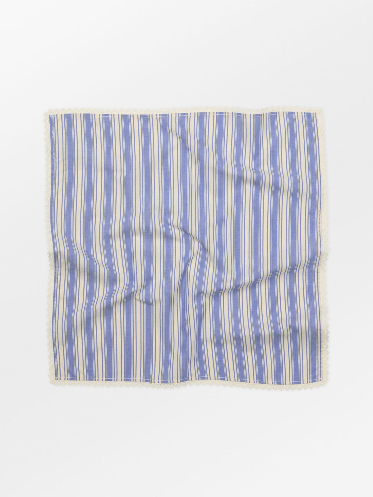 Becksöndergaard, Striscia Crochet Cotta Scarf - Surf The Web Blue, onesize
