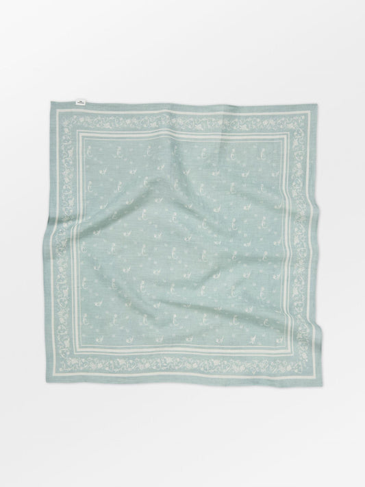 Becksöndergaard, Tulipa Cotta Scarf - Silver Blue, scarves, sale, sale, scarves