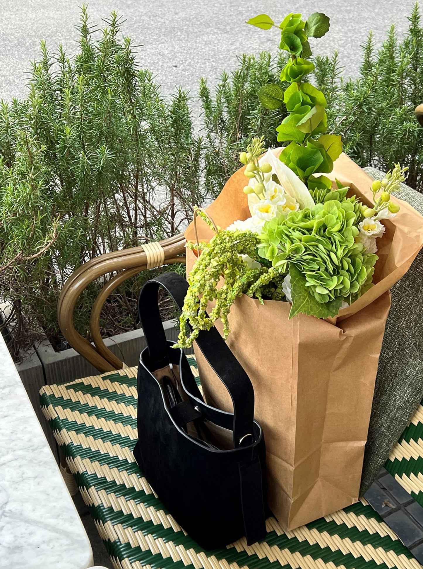 Suede Fraya Small Bag OneSize BeckSöndergaard