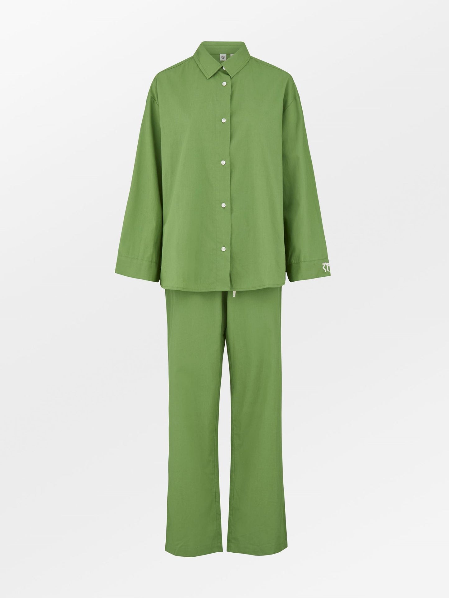 Becksöndergaard, Aura Pyjamas Set - Campsite Green, archive, homewear, homewear, archive, black week, black week