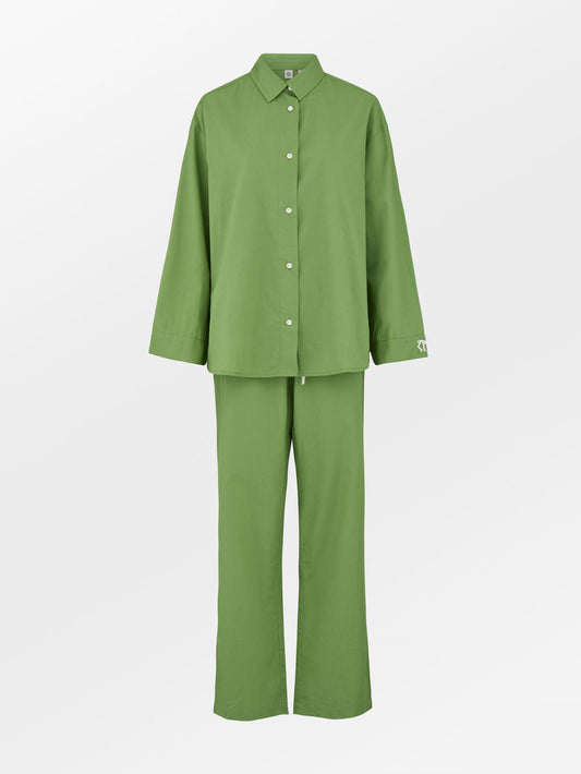 Becksöndergaard, Aura Pyjamas Set - Campsite Green, archive, homewear, homewear, archive, black week, black week