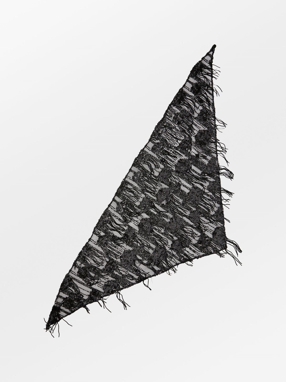 Becksöndergaard, Seque Triangle Scarf  - Black, onesize