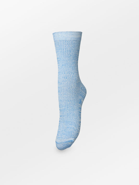 Becksöndergaard, Mela Cotta Sock - Azure Blue, socks, sale, sale, socks, socks