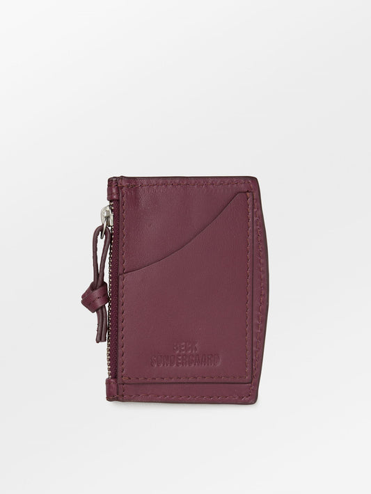 Nappa Zip Card Holder OneSize BeckSöndergaard