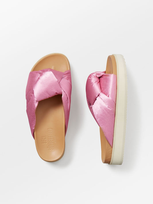 Becksöndergaard, Adelle Knot Sandal  - Candy Pink, struct - slet produkter