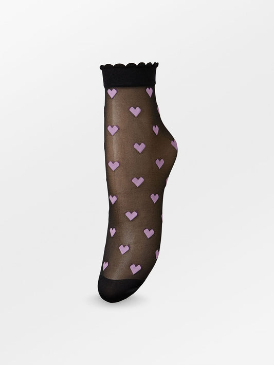 Dagmar Hearts Sock OneSize BeckSöndergaard