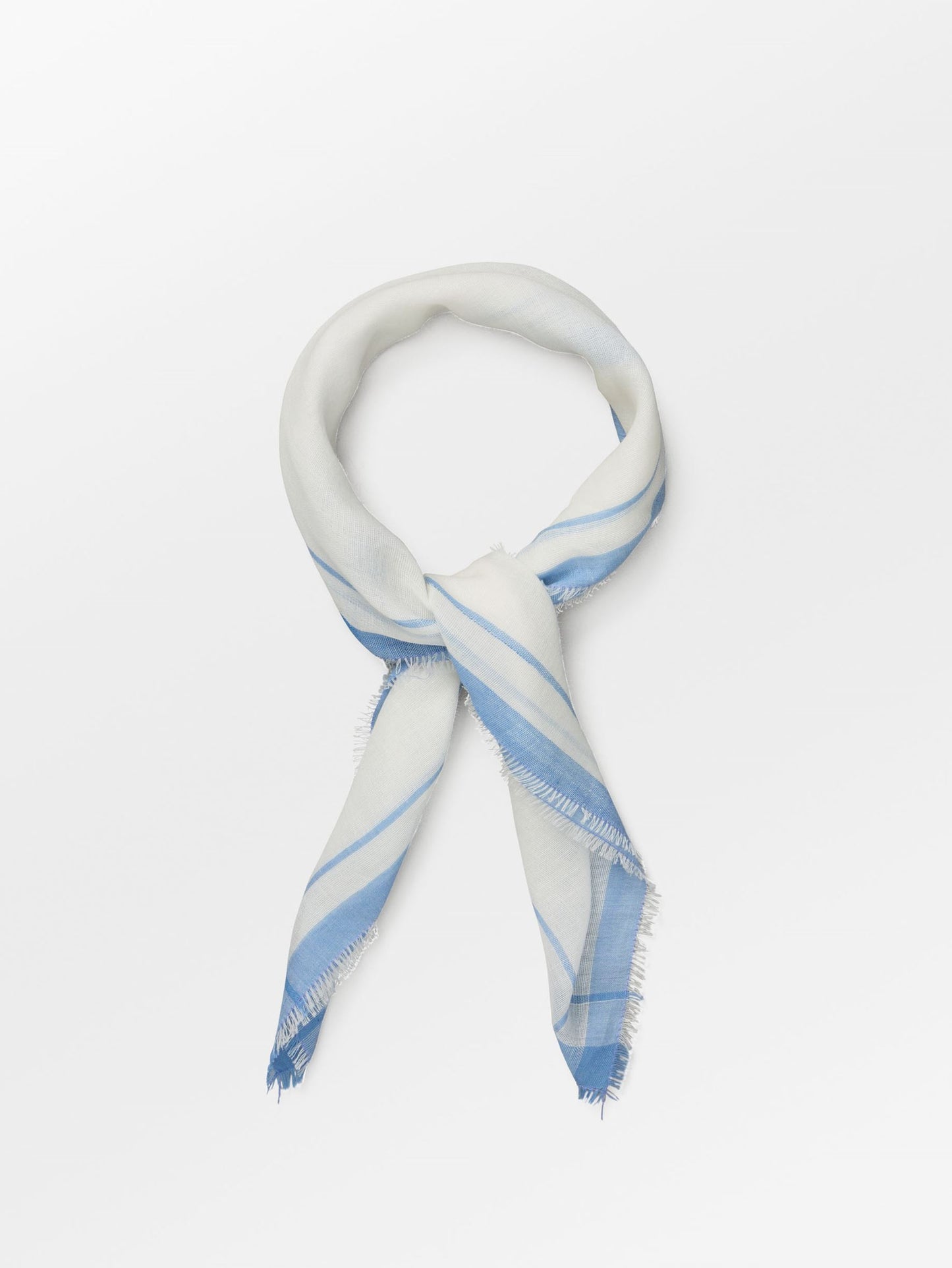 Becksöndergaard, Edgia Cowea Scarf - Regatta Blue, scarves, scarves, sale, sale, scarves