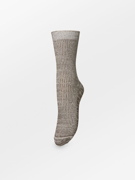Becksöndergaard, Mela Cotta Sock - Hot Fudge Brown, socks, sale, sale, socks