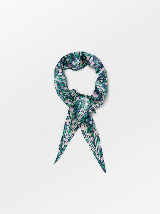 Ditza Diamond Scarf - Blue OneSize   BeckSöndergaard