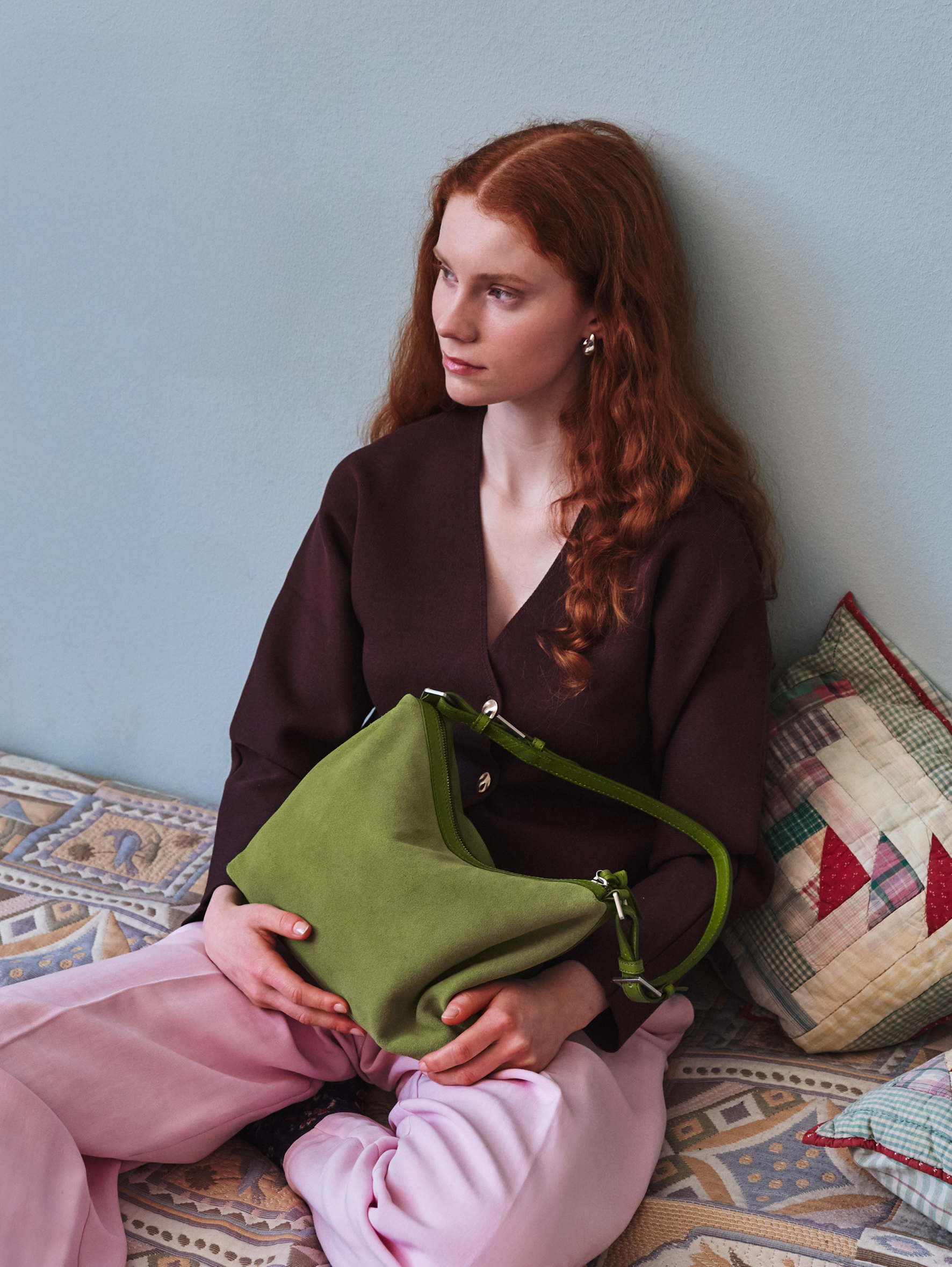 Suede Ginni Old Bag OneSize BeckSöndergaard