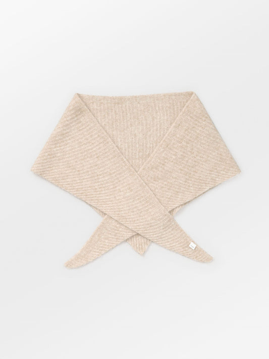 Becksöndergaard, Alpaca-Wool Triangle Scarf - Simply Taupe Beige, scarves, scarves, winter accessories, winter accessories, scarves, scarves