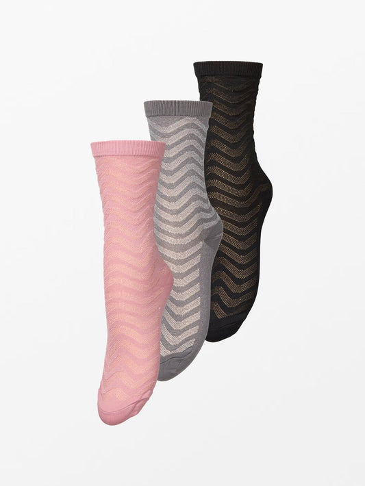 Mina Glitter Sock 3 Pack Socks BeckSöndergaard