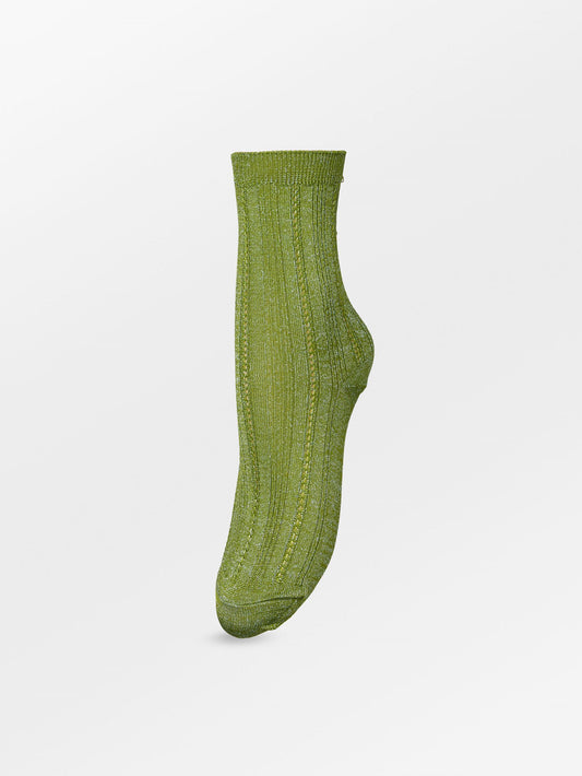 Becksöndergaard, Glitter Drake Sock - Piquant Green, socks, sale, sale, socks