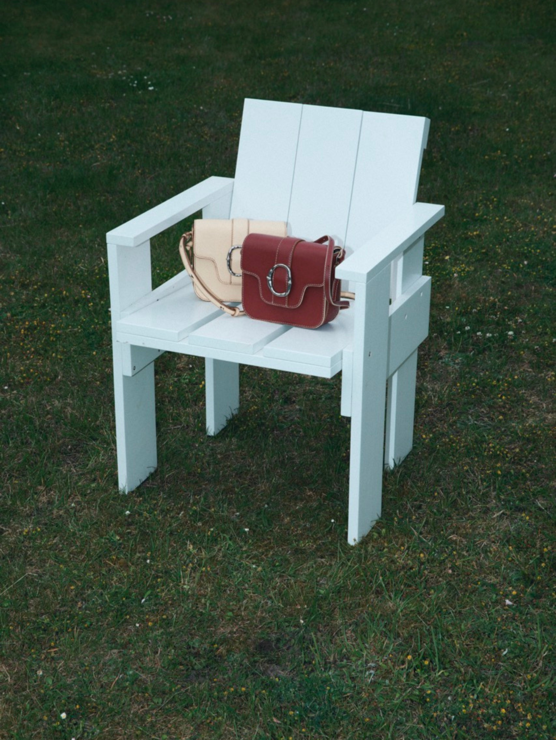 Glossy Iris Buckle Bag OneSize BeckSöndergaard