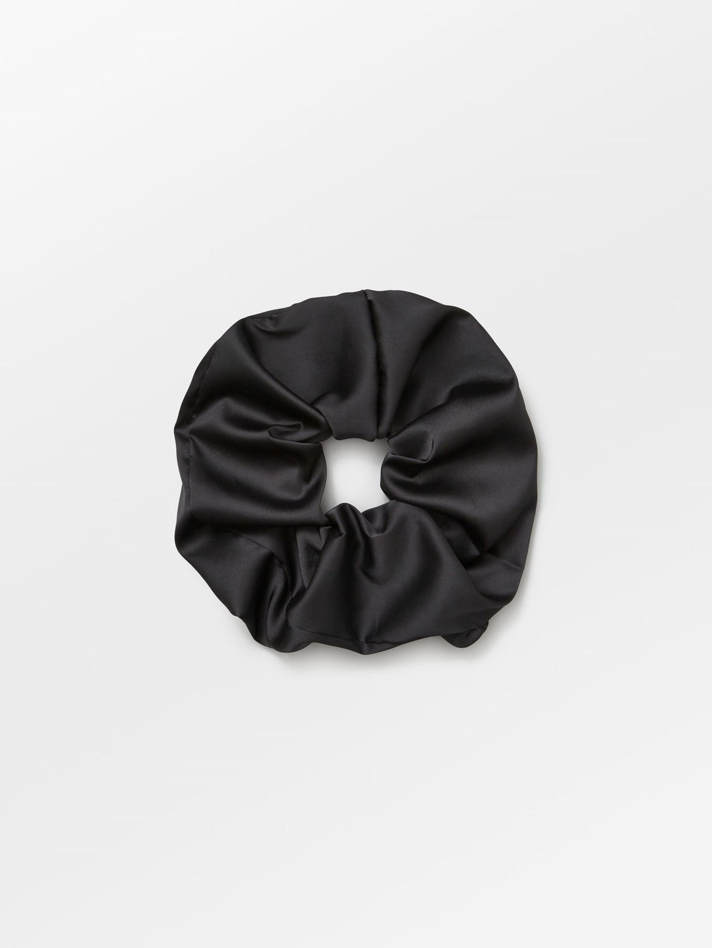 Solid Big Scrunchie - Black OneSize   BeckSöndergaard