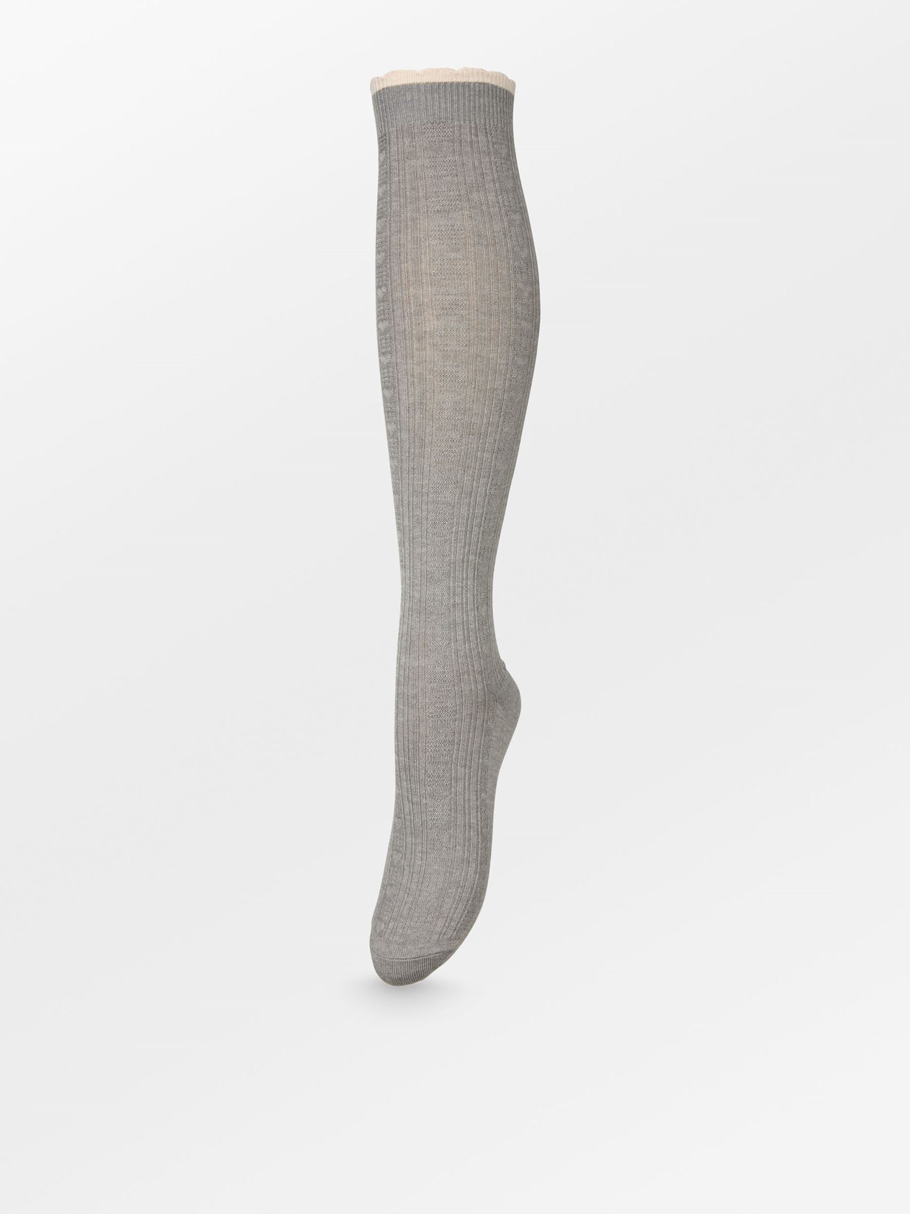 Scallop Knee Sock Socks BeckSöndergaard