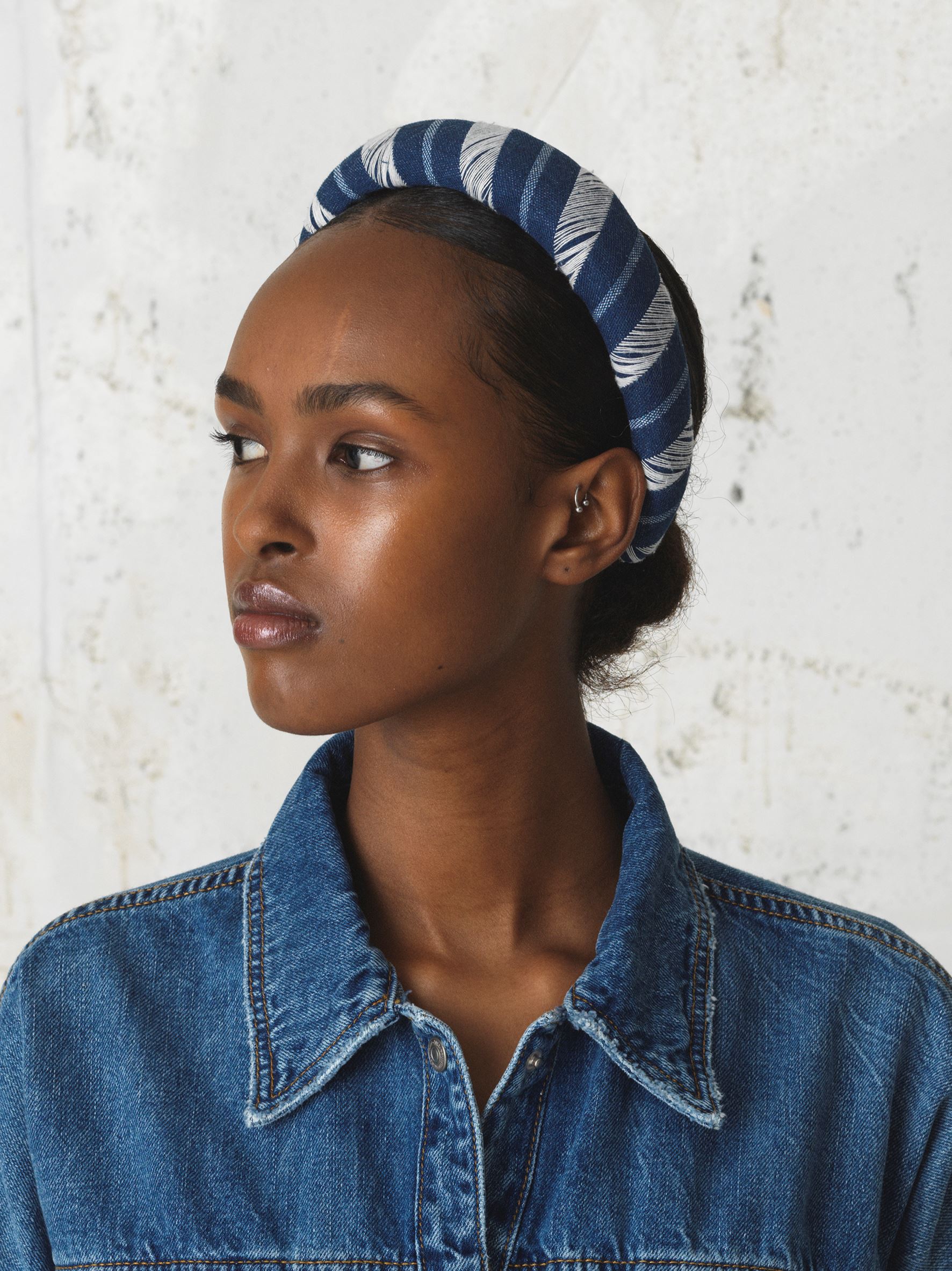 Denim Hairbrace OneSize   BeckSöndergaard