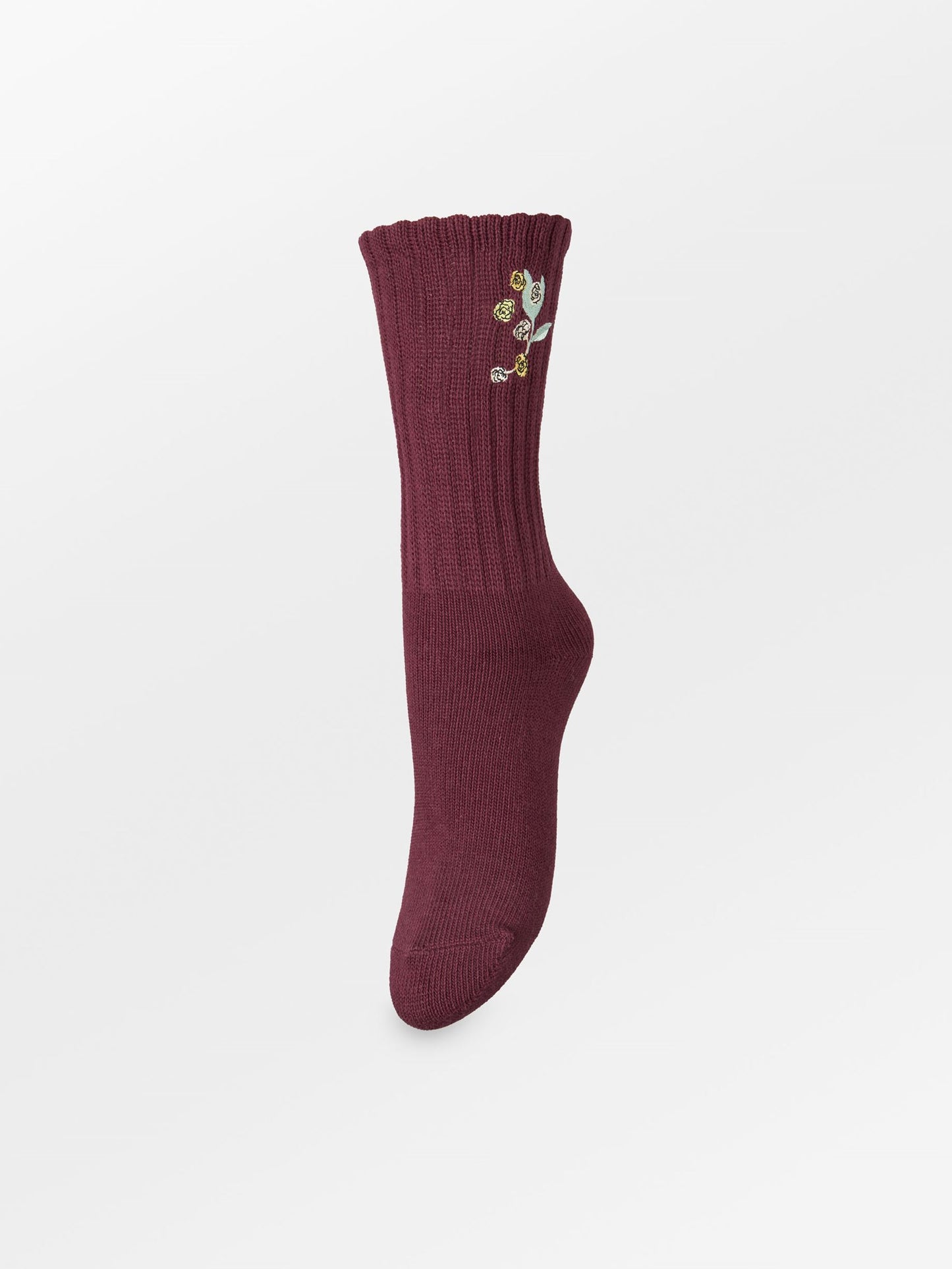 Becksöndergaard, Rosy Cotta Sock - Fig Red, socks, sale, sale, socks, black week, black week
