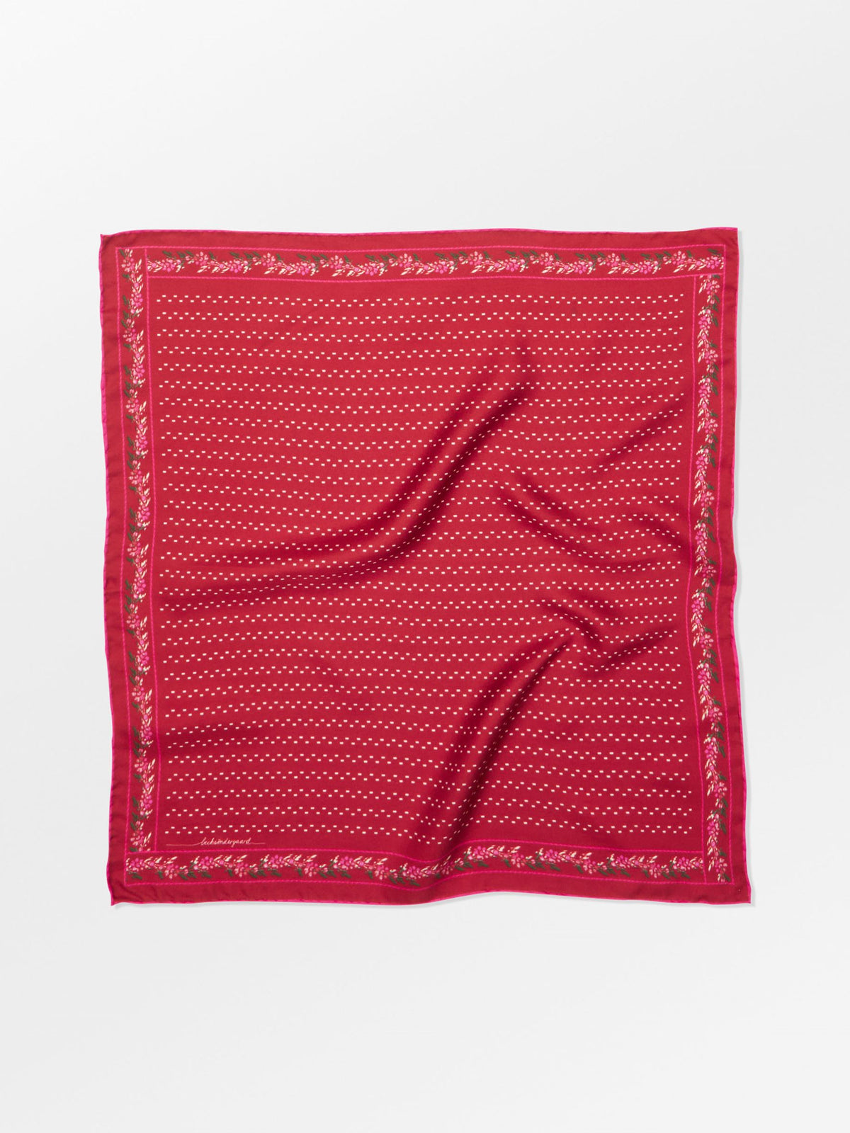 Becksöndergaard, Ribbonia Sia Scarf - Savvy Red, scarves, scarves