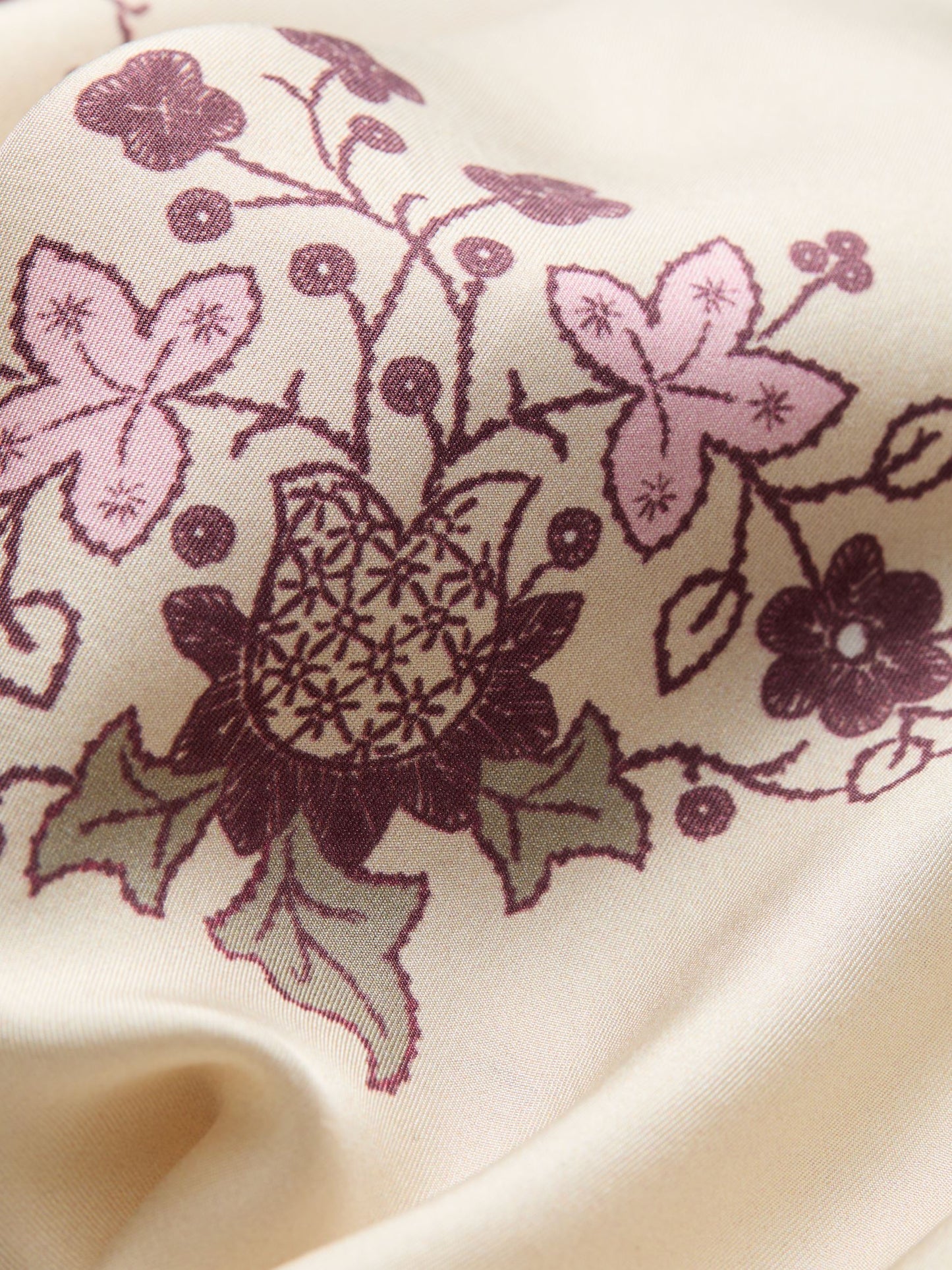 Becksöndergaard, Brodaria Sia Scarf - Birch White, scarves, scarves, sale, sale, scarves, scarves, black week, black week