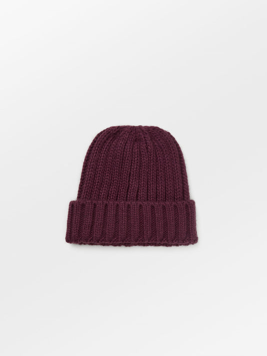 Becksöndergaard, Walmer Beanie - Burgundy, accessories, winter accessories, accessories, winter accessories, black week, black week