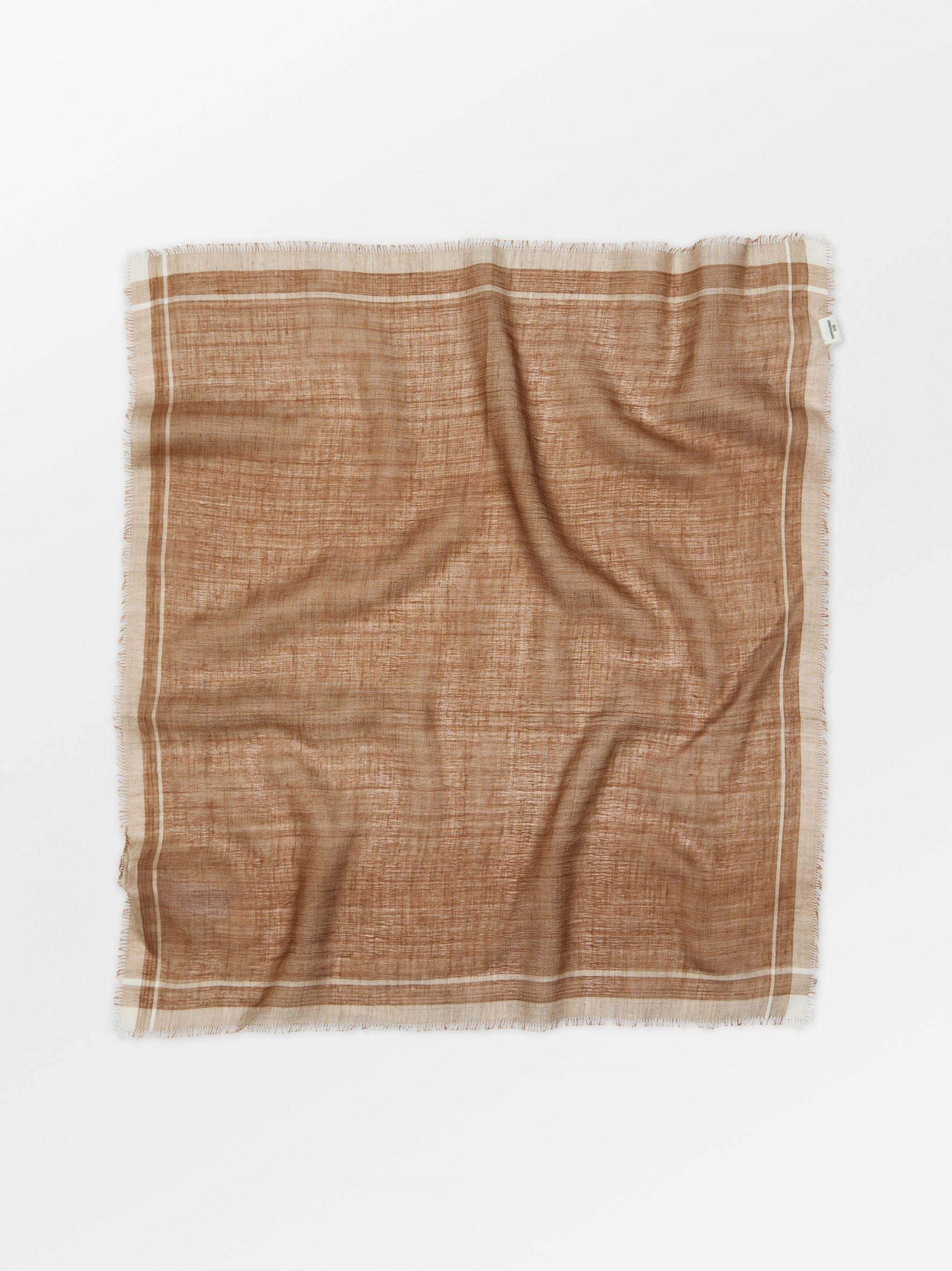 Becksöndergaard, Edgia Cowea Scarf - Mocha Brown, scarves, scarves, sale, sale, scarves