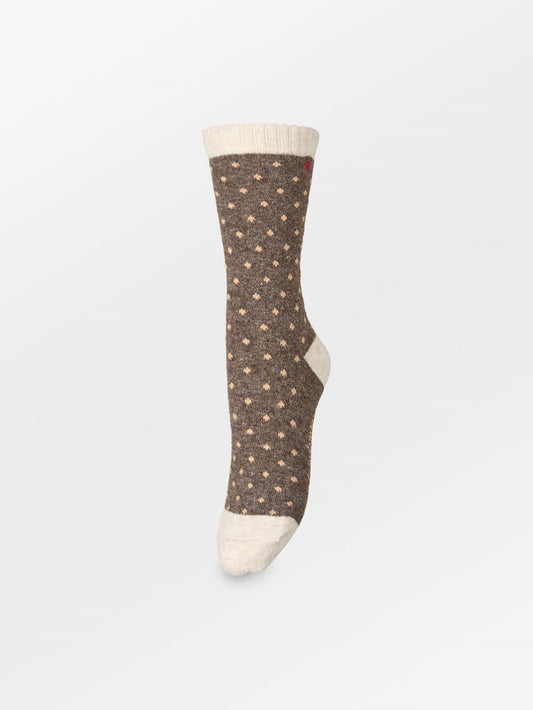 Dotted Wola Sock OneSize BeckSöndergaard
