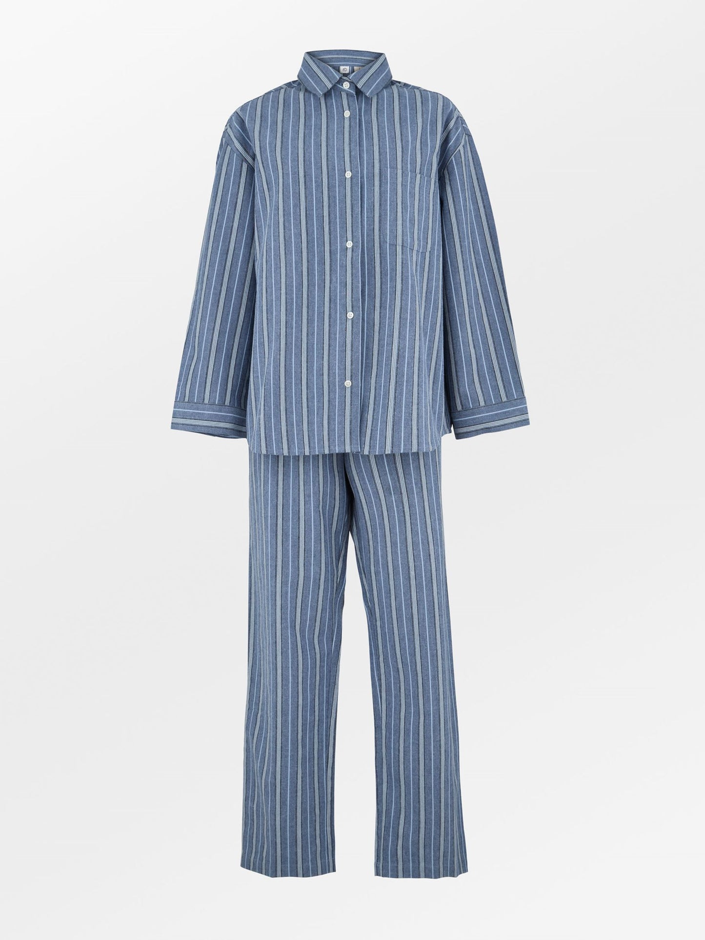 Striped Flannel Pyjamas Set Clothing BeckSöndergaard