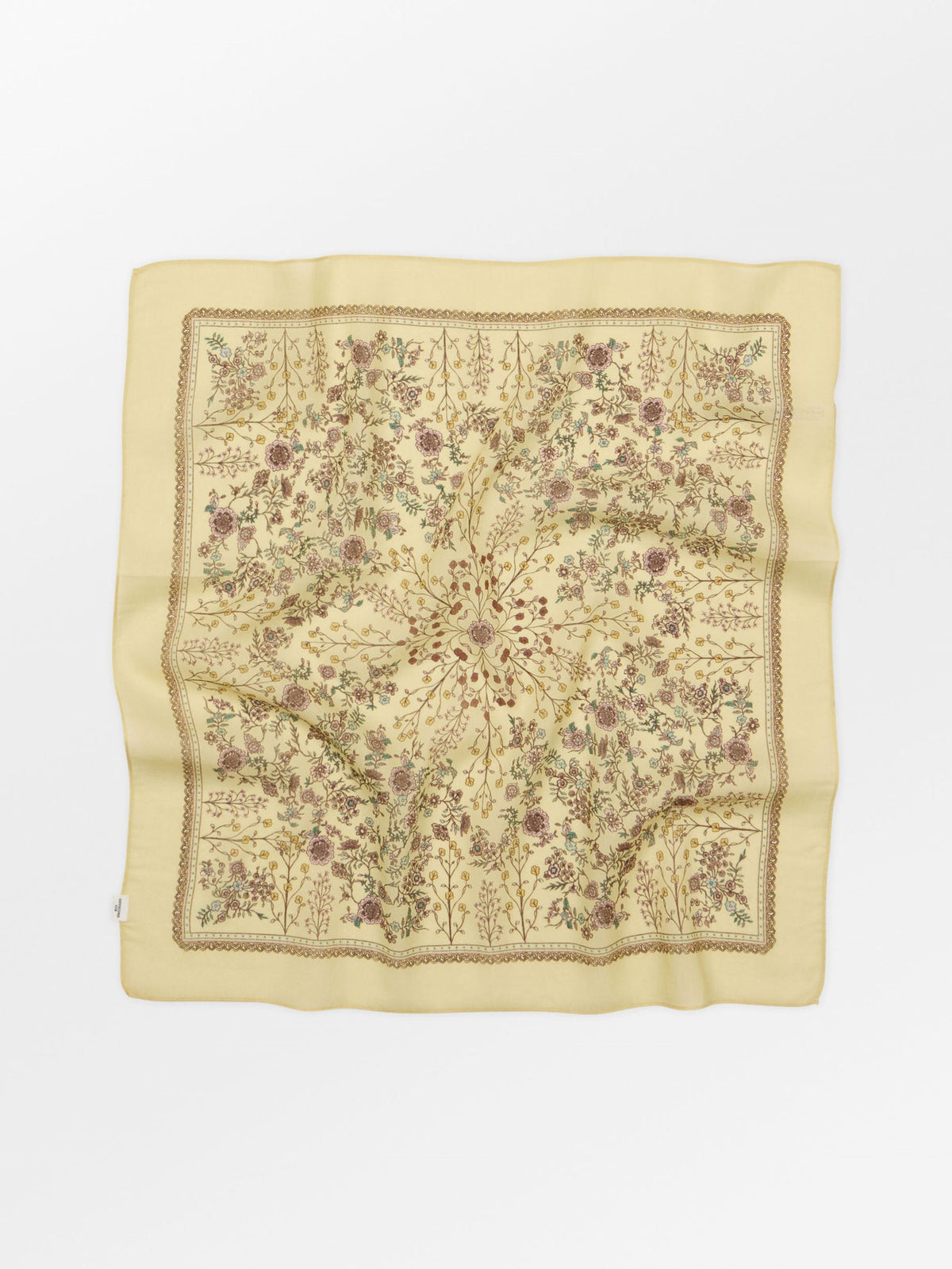 Becksöndergaard, Botania Cotta Scarf - Dried Moss Yellow, onesize