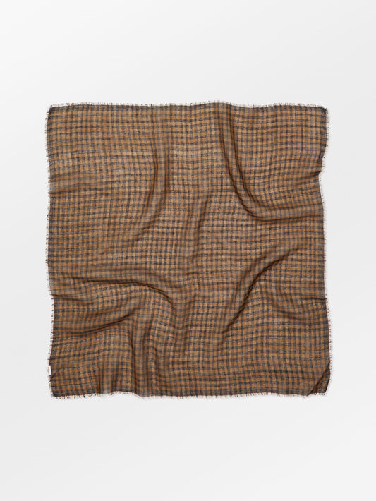 Gingham Wica Scarf OneSize BeckSöndergaard