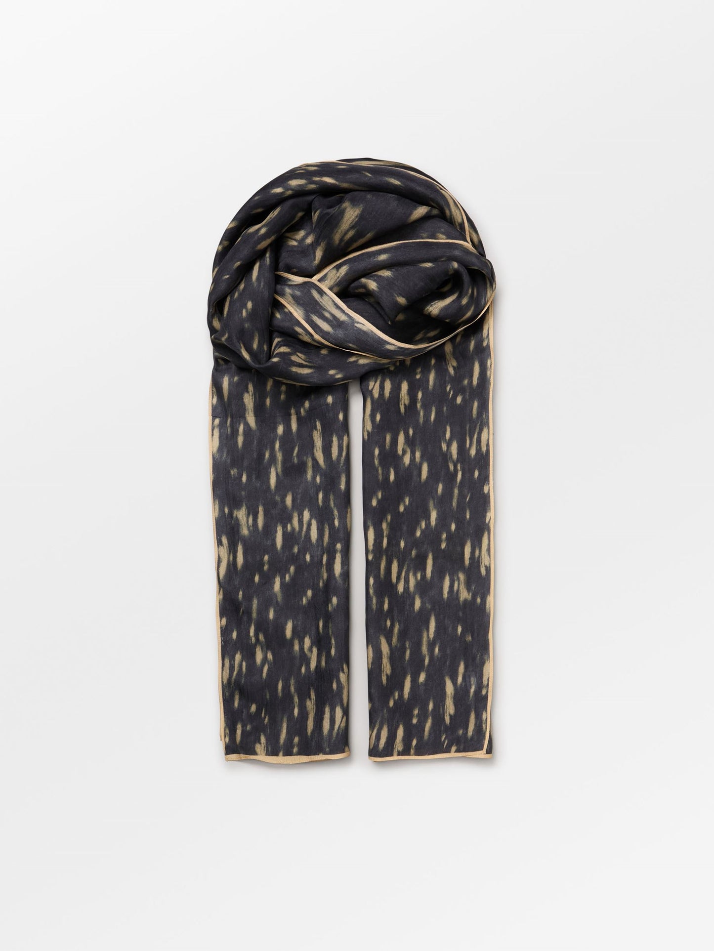 Becksöndergaard, Deery Taby Sia Scarf - Black, scarves, scarves, sale, sale