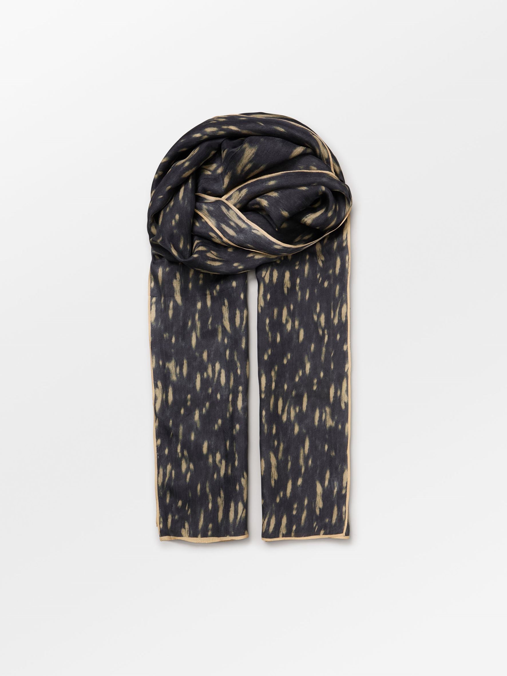 Becksöndergaard, Deery Taby Sia Scarf - Black, scarves, scarves, sale, sale