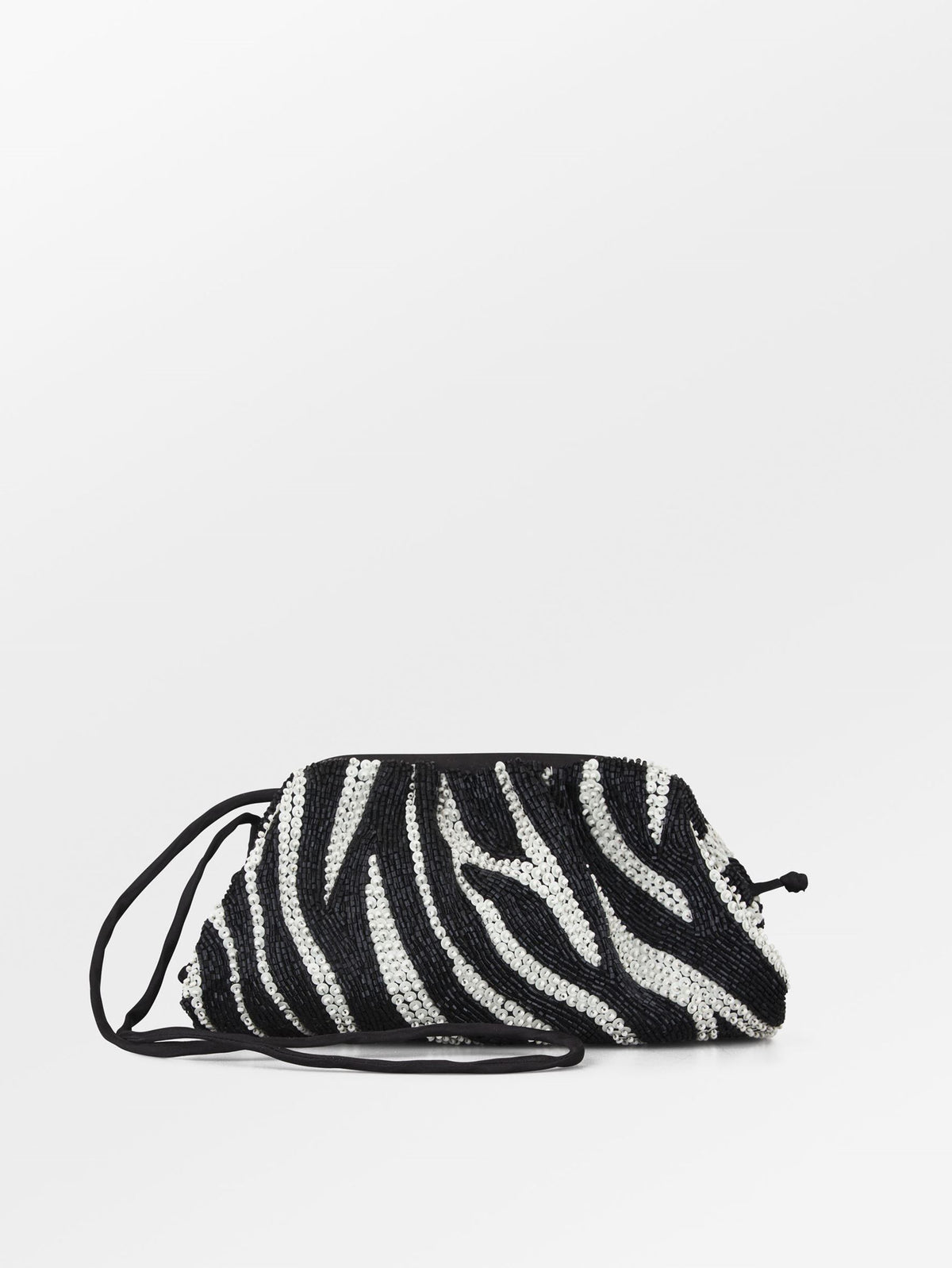 Becksöndergaard, Zelora Beaded Luna Bag - Silver Birch White, bags, bags, bags