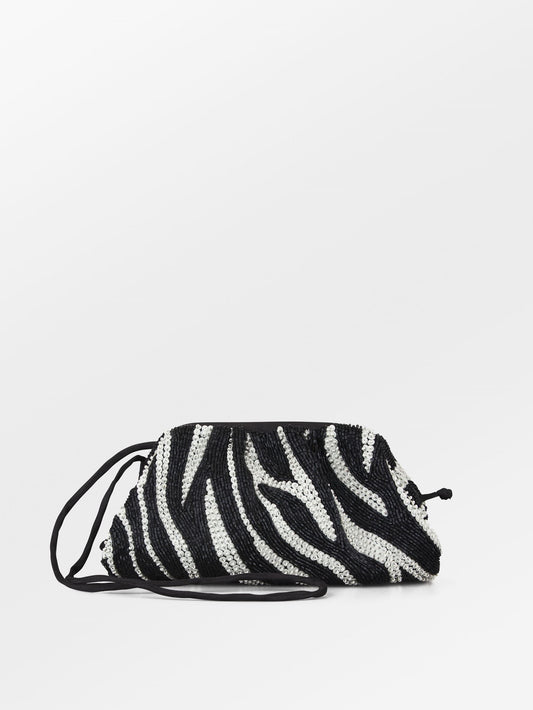 Becksöndergaard, Zelora Beaded Luna Bag - Silver Birch White, bags, bags, bags